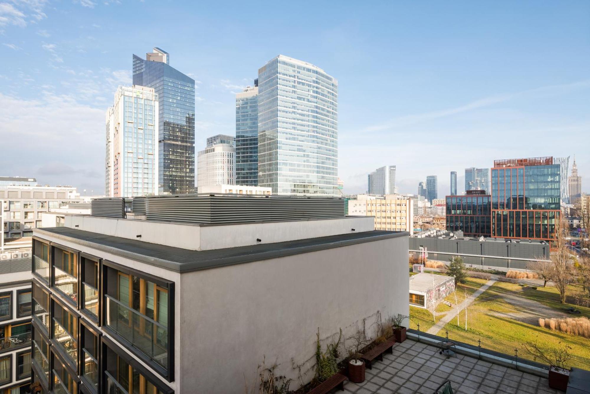 Aparthotel Warsaw Center Buitenkant foto